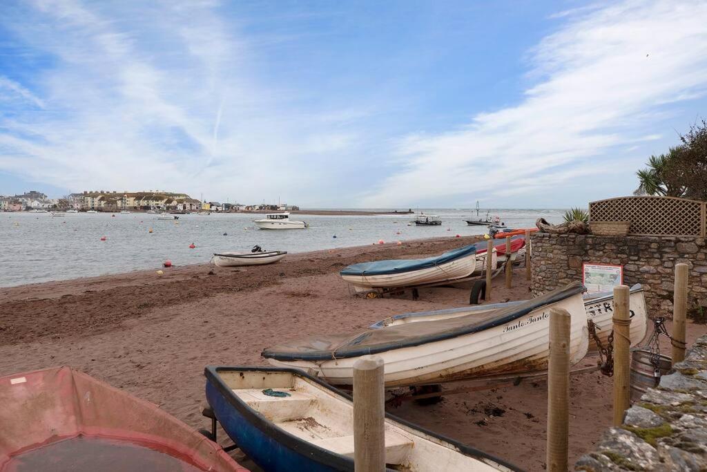 Beach Front Flat Shaldon With Parking Ngoại thất bức ảnh