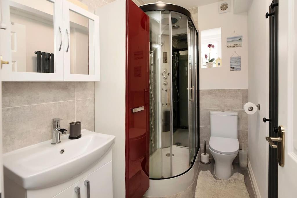 Beach Front Flat Shaldon With Parking Ngoại thất bức ảnh