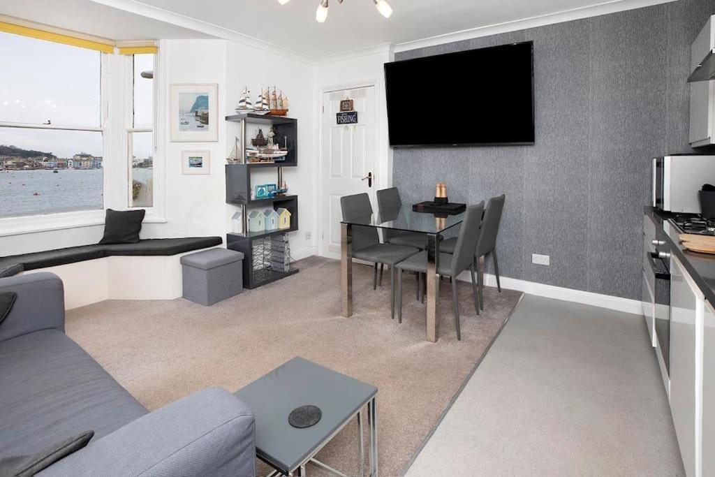 Beach Front Flat Shaldon With Parking Ngoại thất bức ảnh