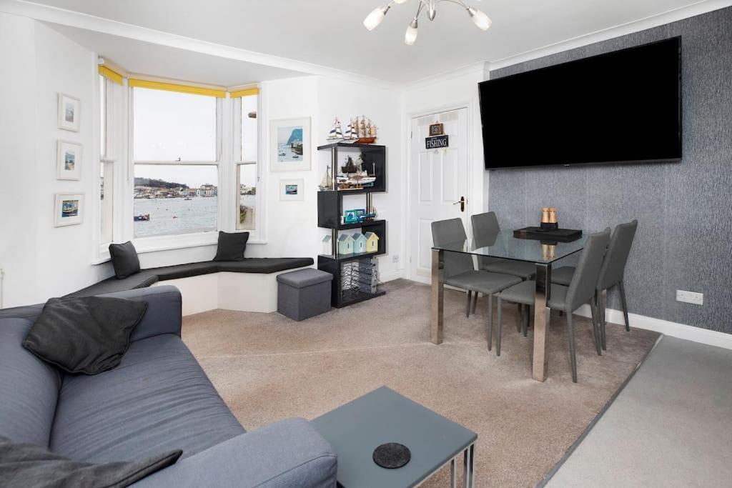 Beach Front Flat Shaldon With Parking Ngoại thất bức ảnh